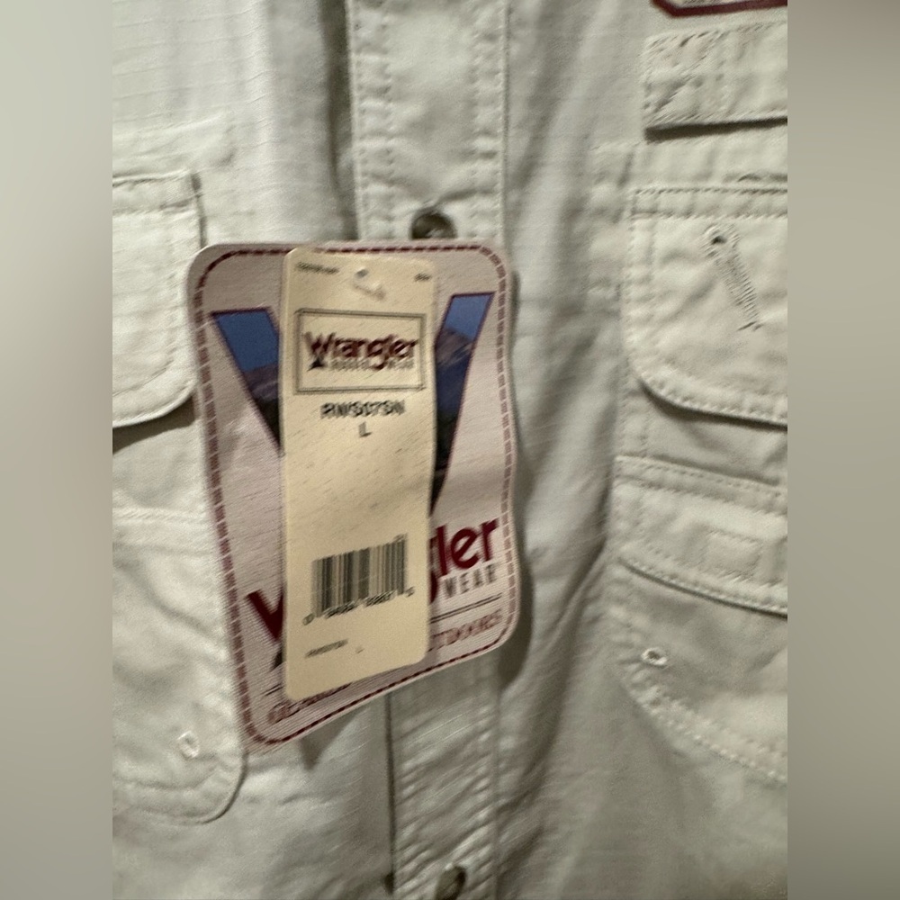 Wrangler Short-Sleeve Rugged Wear Shirt - RipStop - Picture 3 of 8